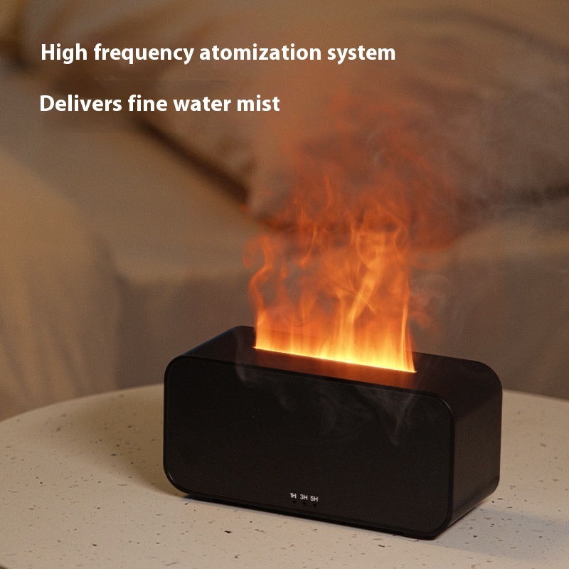 Timing Simulation Aroma Diffuser Usb Household Flame Humidifier Aromatherapy Machine Spray Air Flame Humidifier Diffuser - Image 4