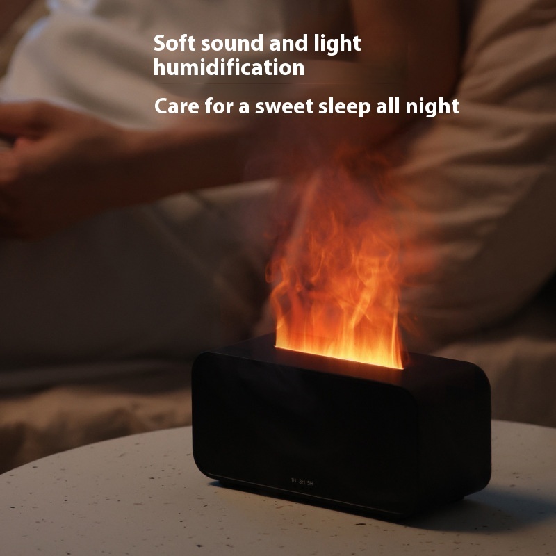 Timing Simulation Aroma Diffuser Usb Household Flame Humidifier Aromatherapy Machine Spray Air Flame Humidifier Diffuser - Image 3