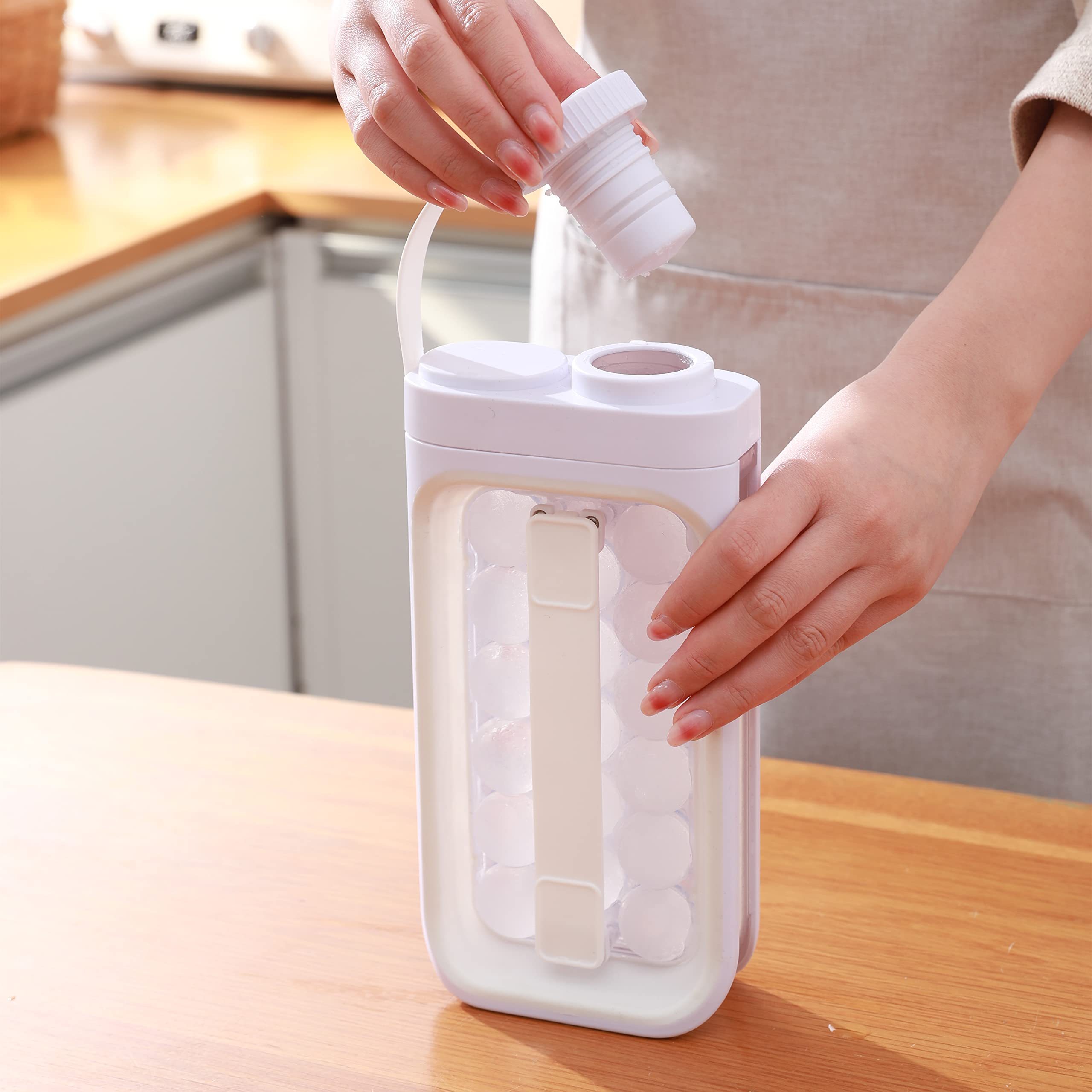 2-in-1 Portable Quick Release Ice Ball Cold Kettle Summer Kitchen Gadgets - Image 6