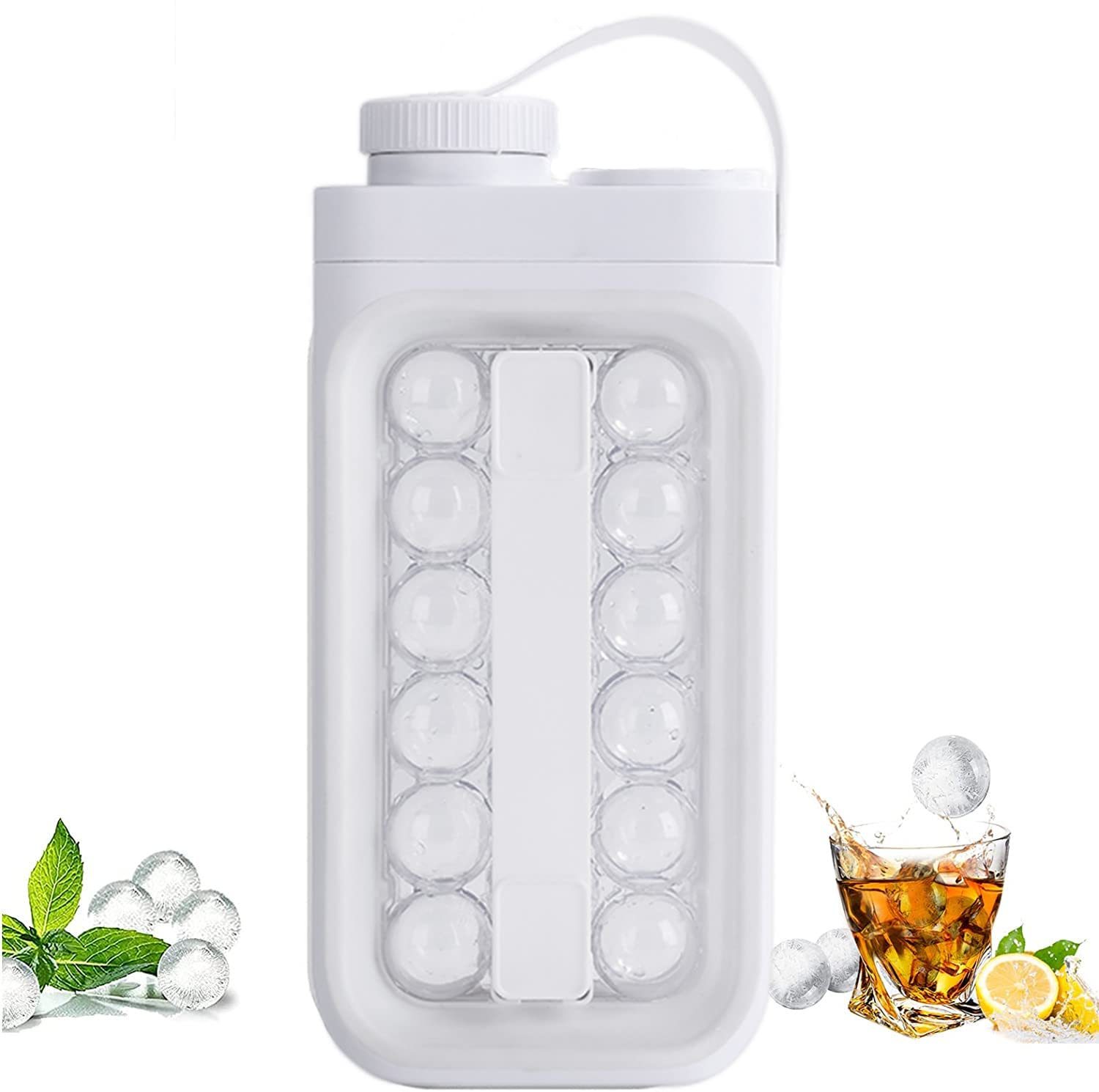 2-in-1 Portable Quick Release Ice Ball Cold Kettle Summer Kitchen Gadgets - Image 8